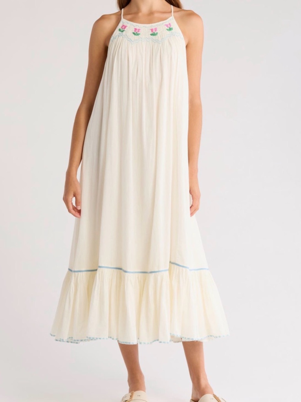 FREE PEOPLE Tip Toeing Midi Sundress